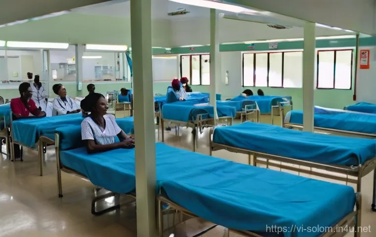 솔로몬 제도 의료 시설 현황 - **Prompt 1: Journey to Care in the Remote Solomon Islands** A vibrant, realistic image capturing...